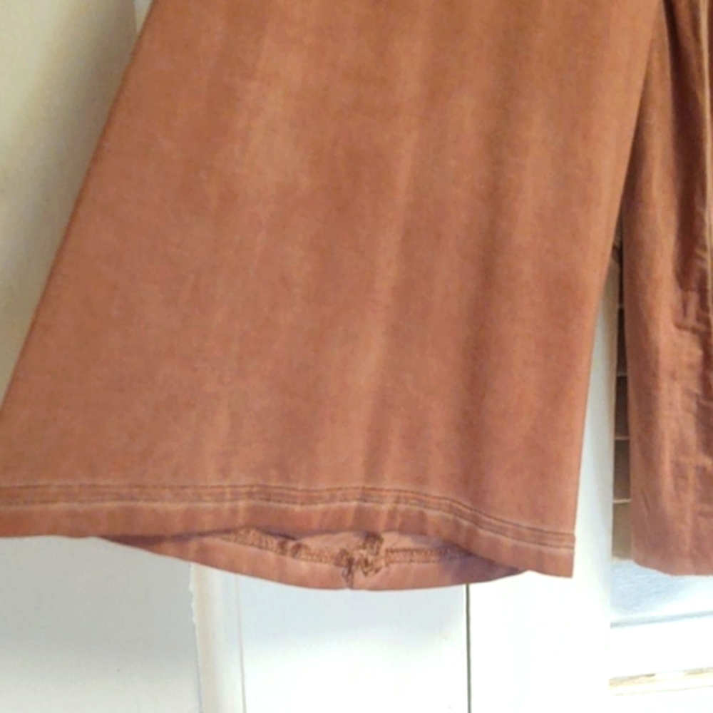 NWT- POL Victorian boho soft peasant dusty rose top with bell sleeves - Picture 4 of 8